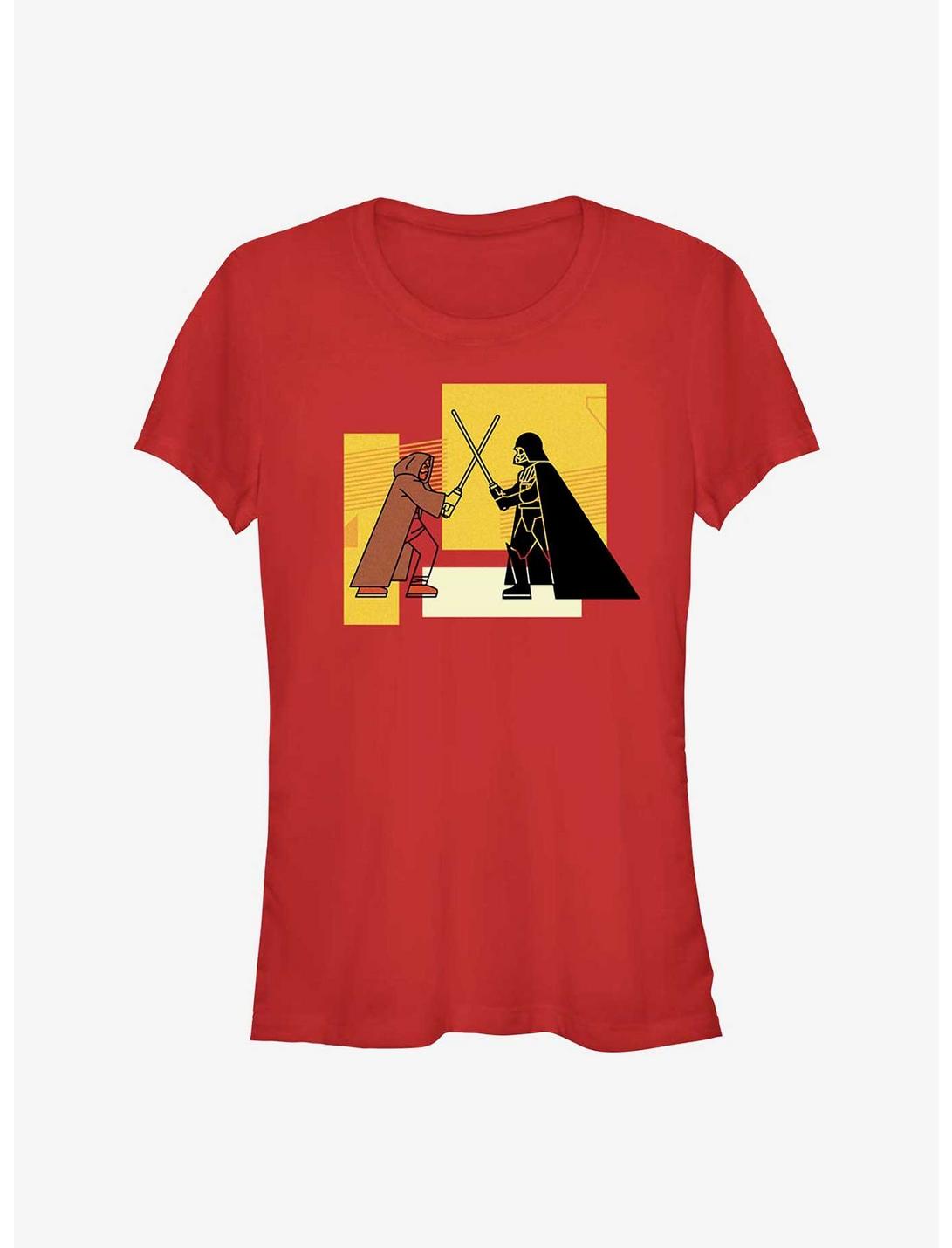 Star Wars Obi-Wan Kenobi Vader And Obi-Wan Girls T-Shirt
