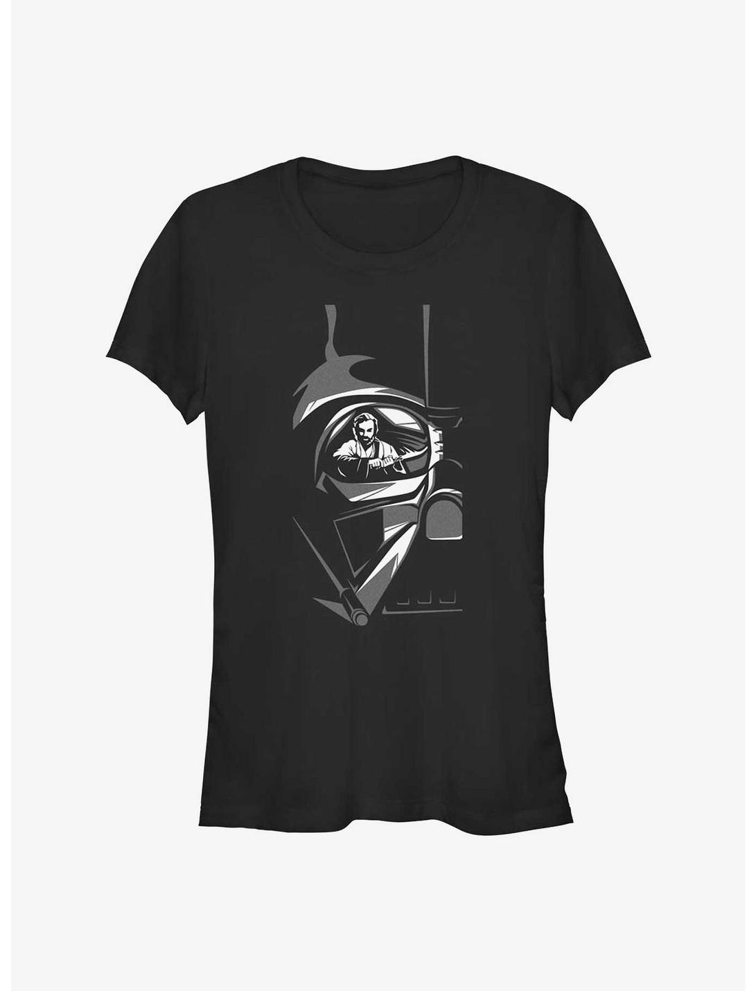 Star Wars Obi-Wan Kenobi Vader Reflection Girls T-Shirt