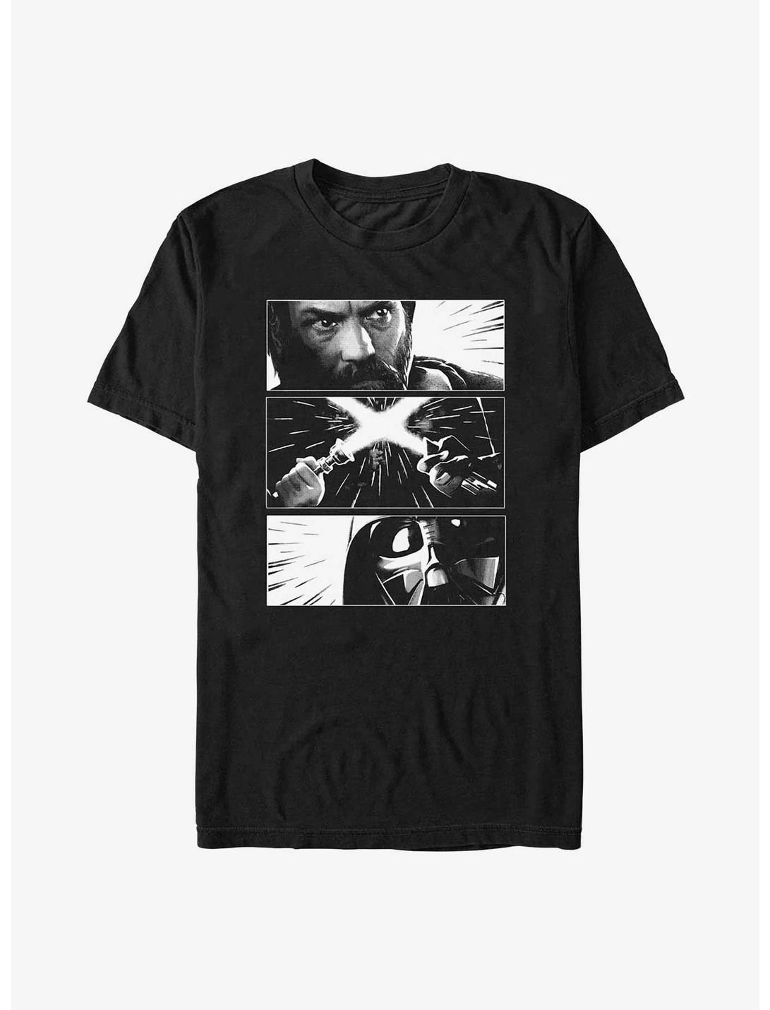 Star Wars Obi-Wan Kenobi Face-Off Sequence T-Shirt