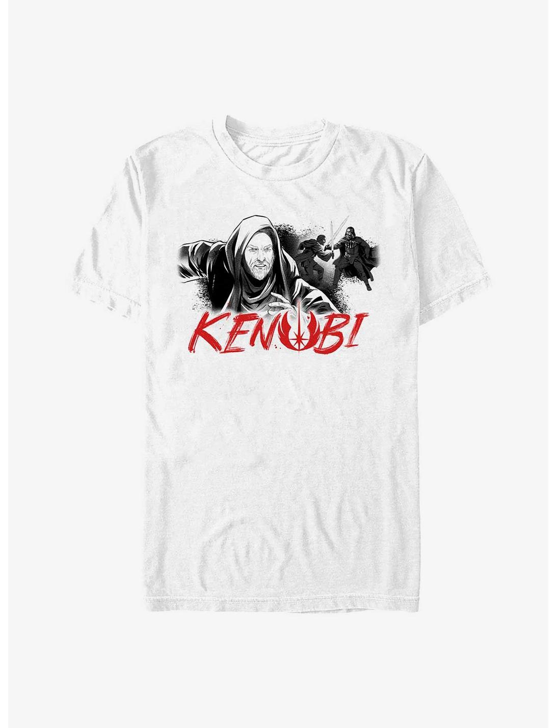 T-shirt Star Wars Obi-Wan Kenobi en peinture aérosol