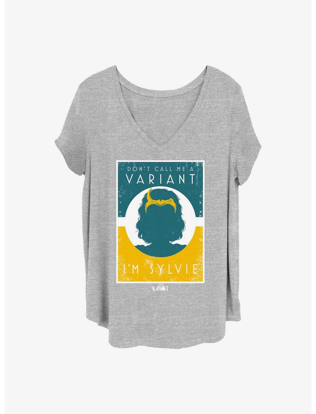 Marvel Loki I'm Sylvie Girls T-Shirt Plus Size
