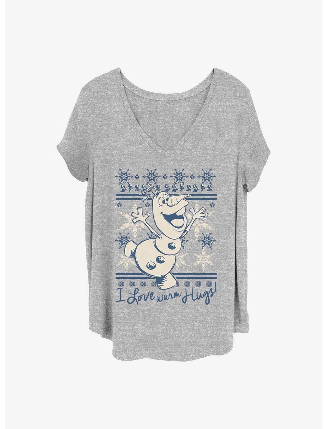T-shirt filles La Reine des Neiges Disney Hourra Grande Taille