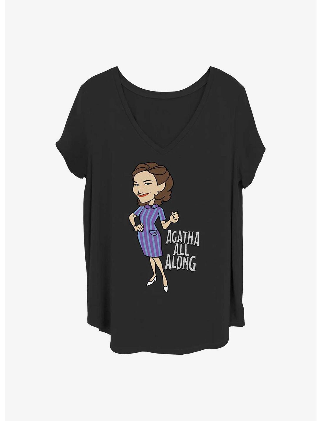 Marvel WandaVision Agatha All Along Girls T-Shirt Plus Size
