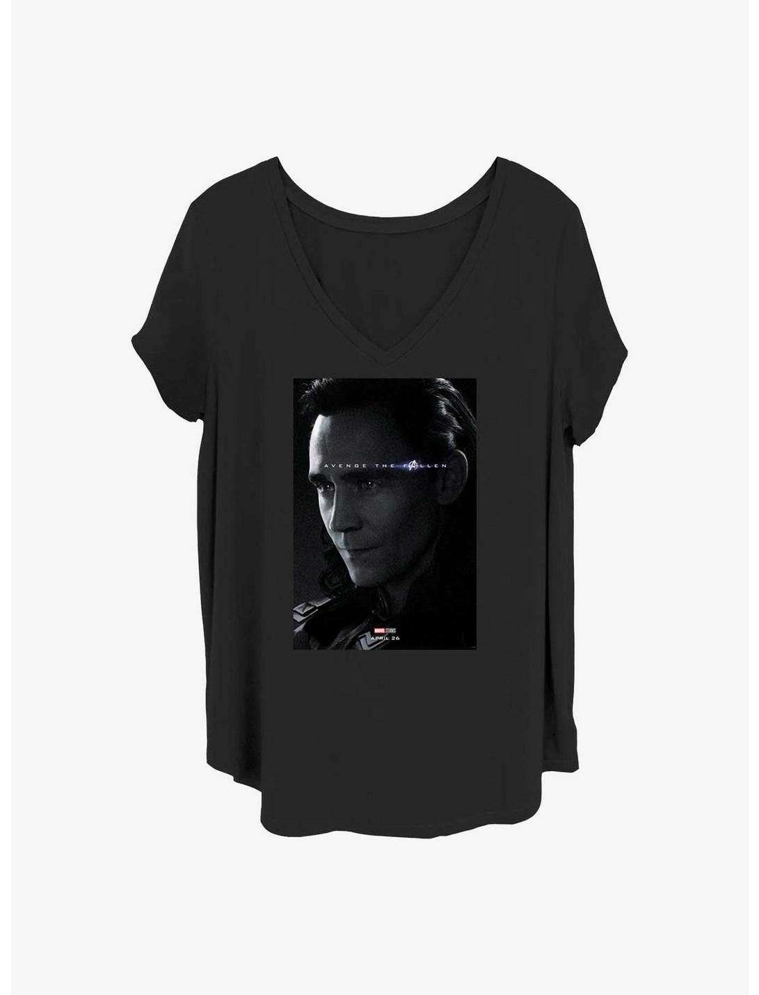 T-Shirt Fille Grande Taille Marvel Loki Venger Loki