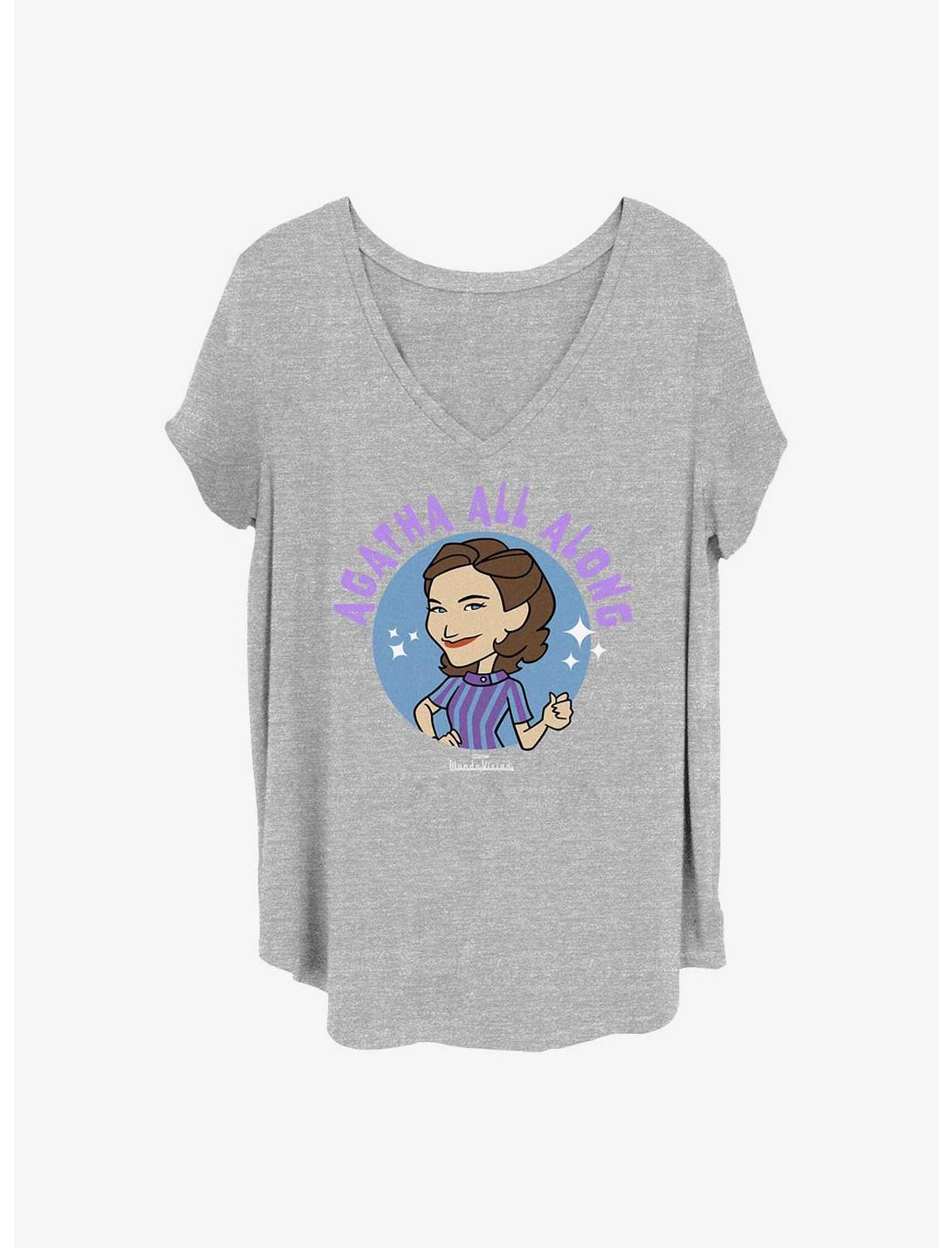 Marvel WandaVision C'était Agatha Girls T-Shirt Grandes Tailles