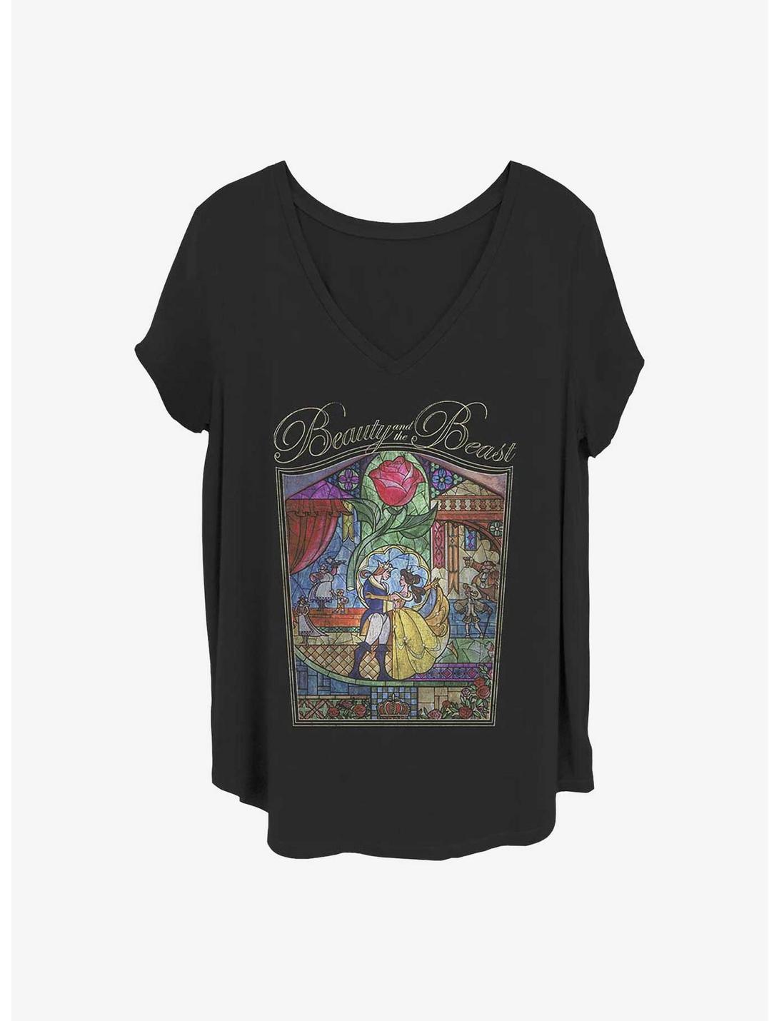 Disney Beauty and the Beast Beauty Story Girls T-Shirt Plus Size