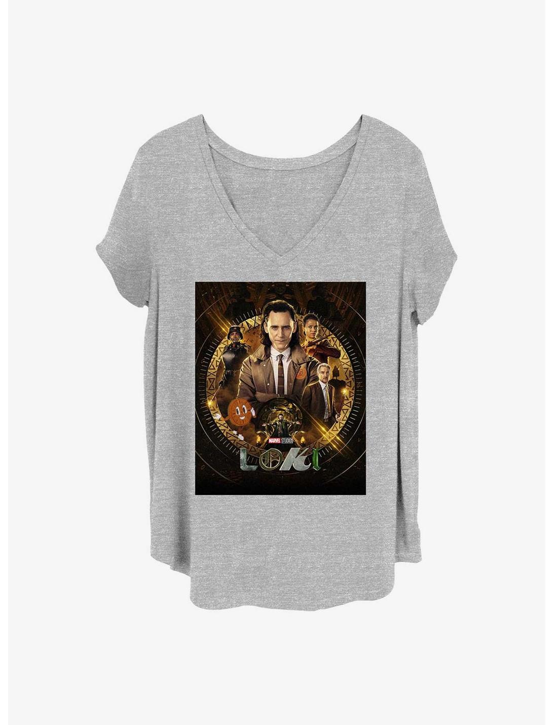 Marvel Loki Poster Girls T-Shirt Plus Size