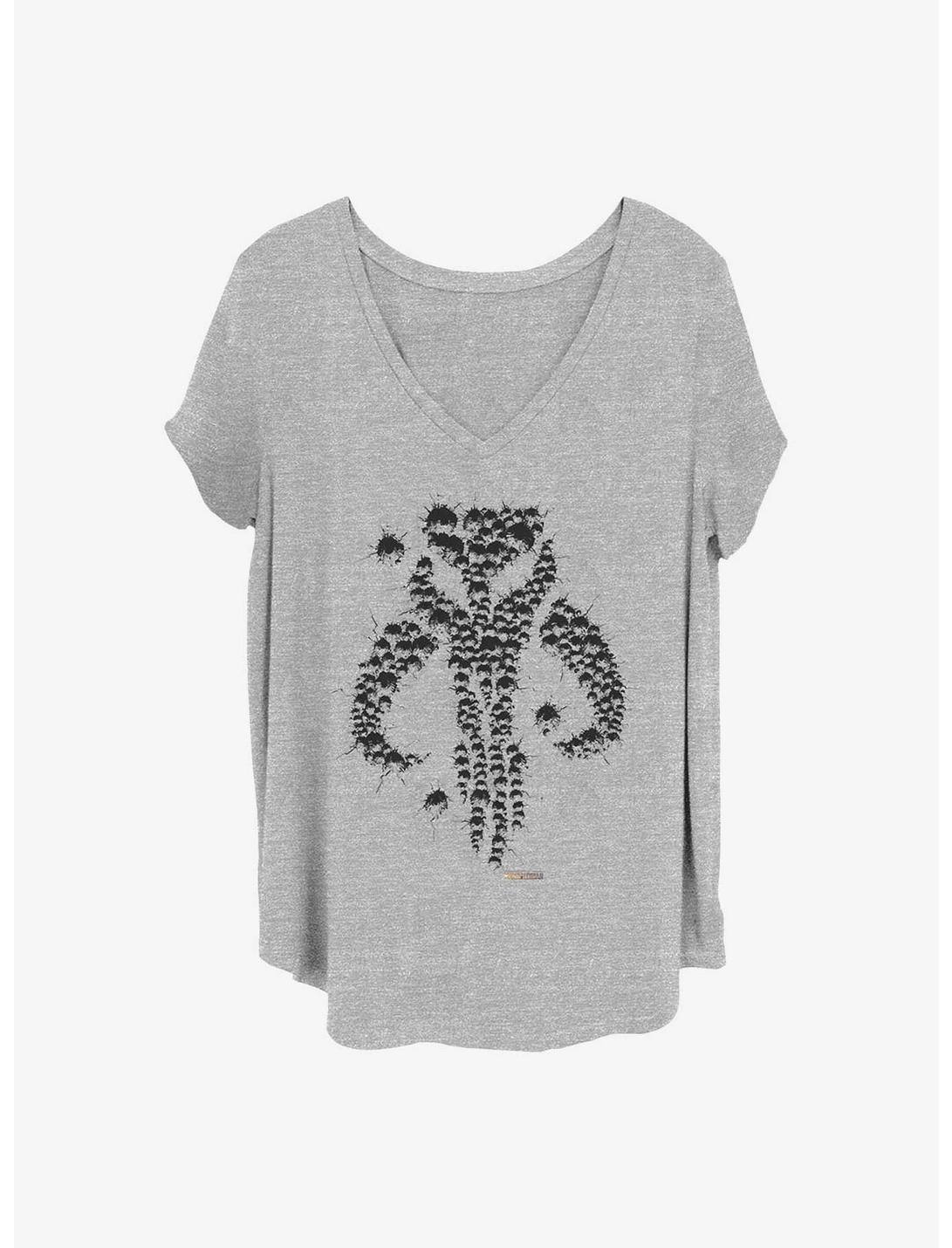 Star Wars The Mandalorian Bullet Holes Girls T-Shirt Plus Size