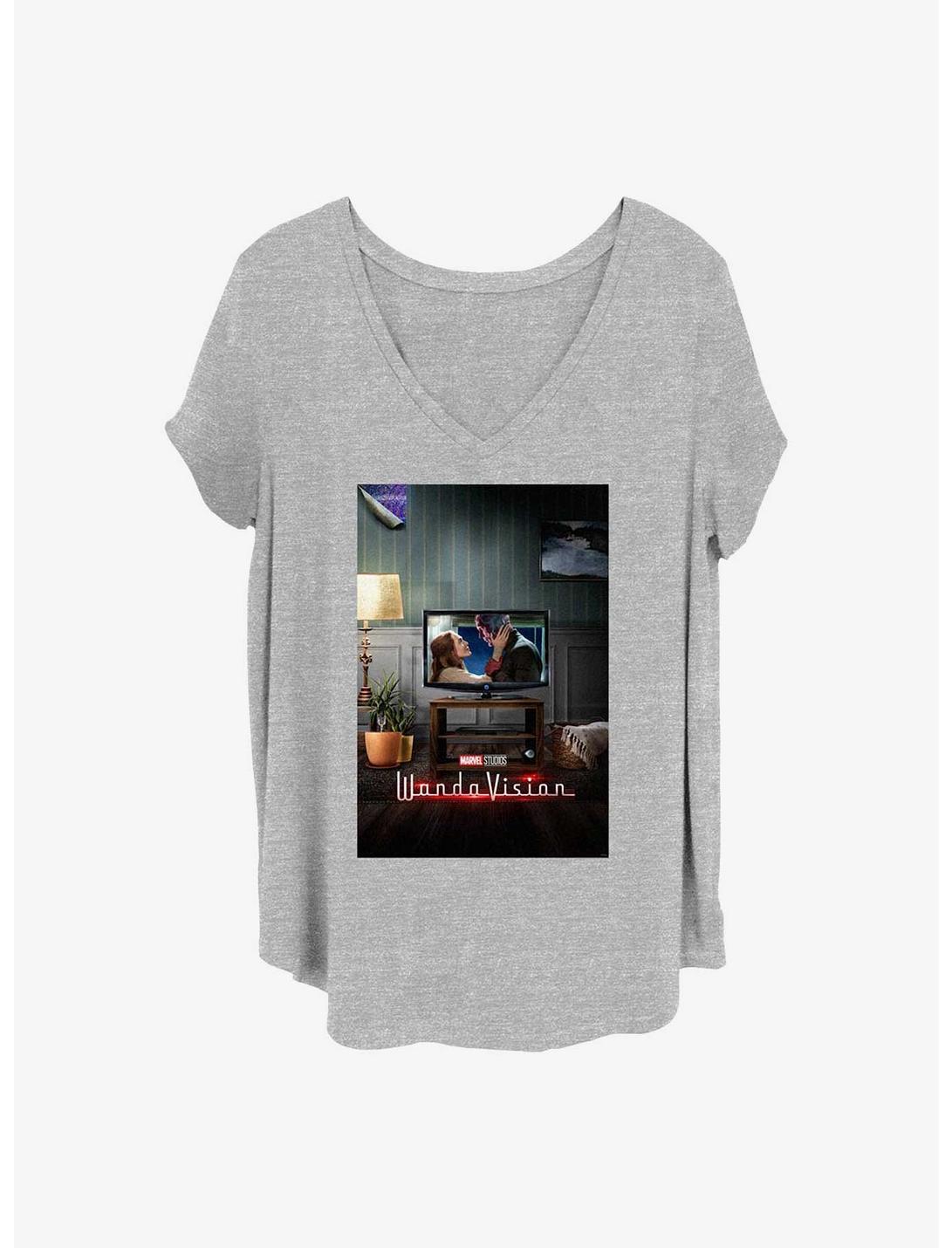Marvel WandaVision 00's Poster Girls T-Shirt Plus Size