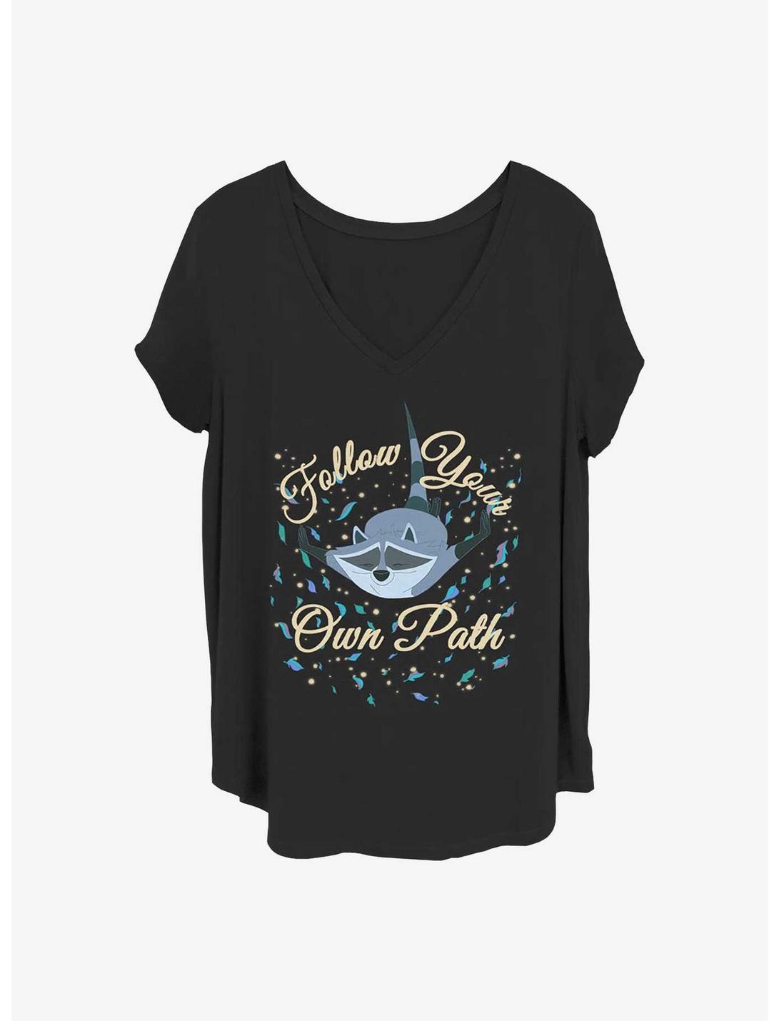 Disney Pocahontas Meeko Falling Girls T-Shirt Plus Size