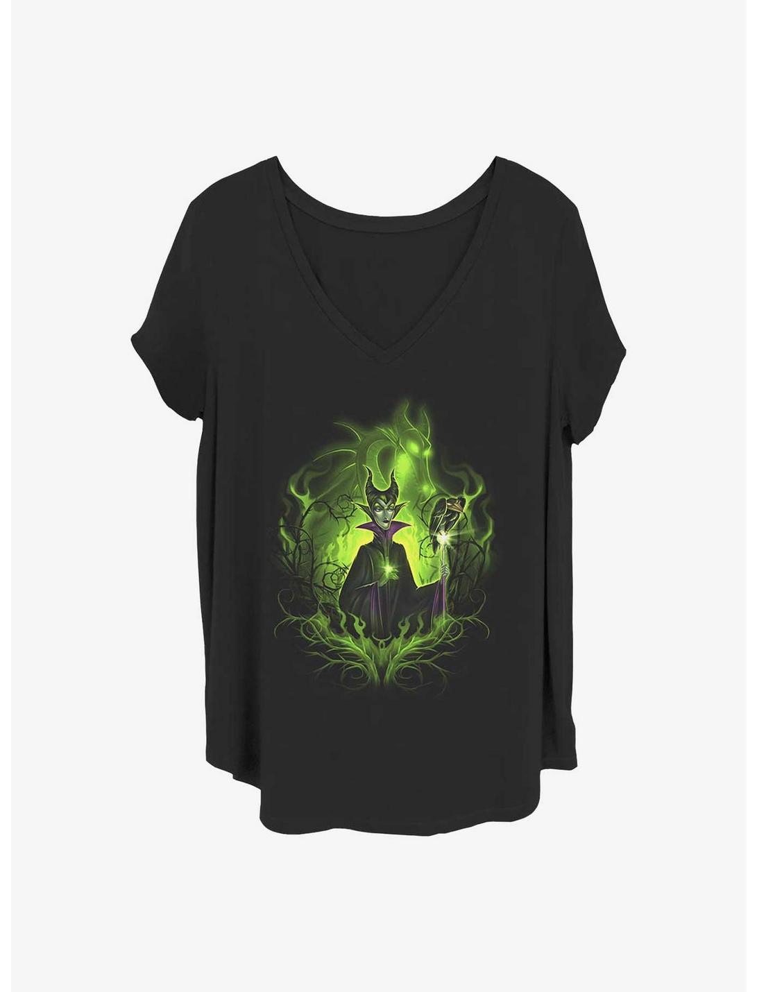 Disney Sleeping Beauty Dark Fairy Girls T-Shirt Plus Size