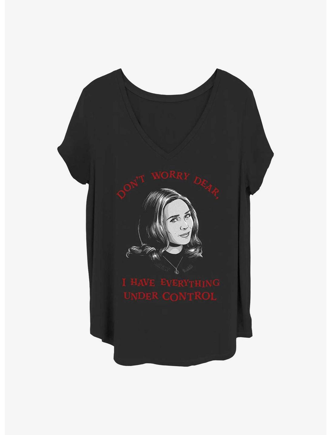Marvel WandaVision Everything Under Control Girls T-Shirt Plus Size