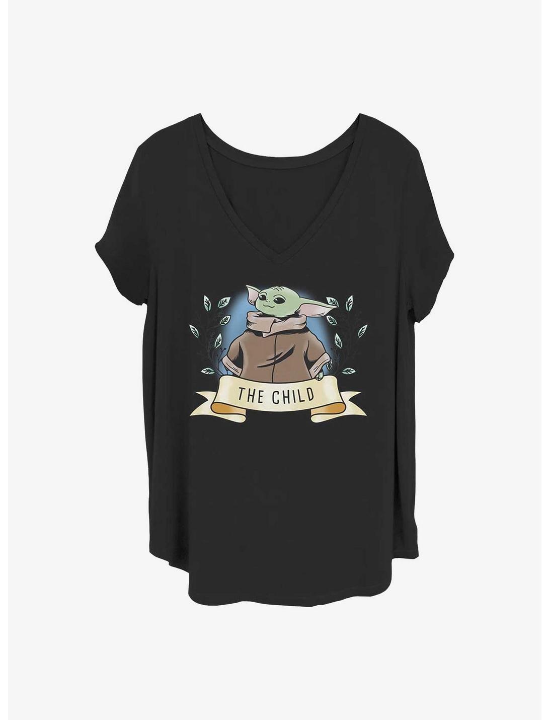 Star Wars The Mandalorian Child Banner Girls T-Shirt Plus Size