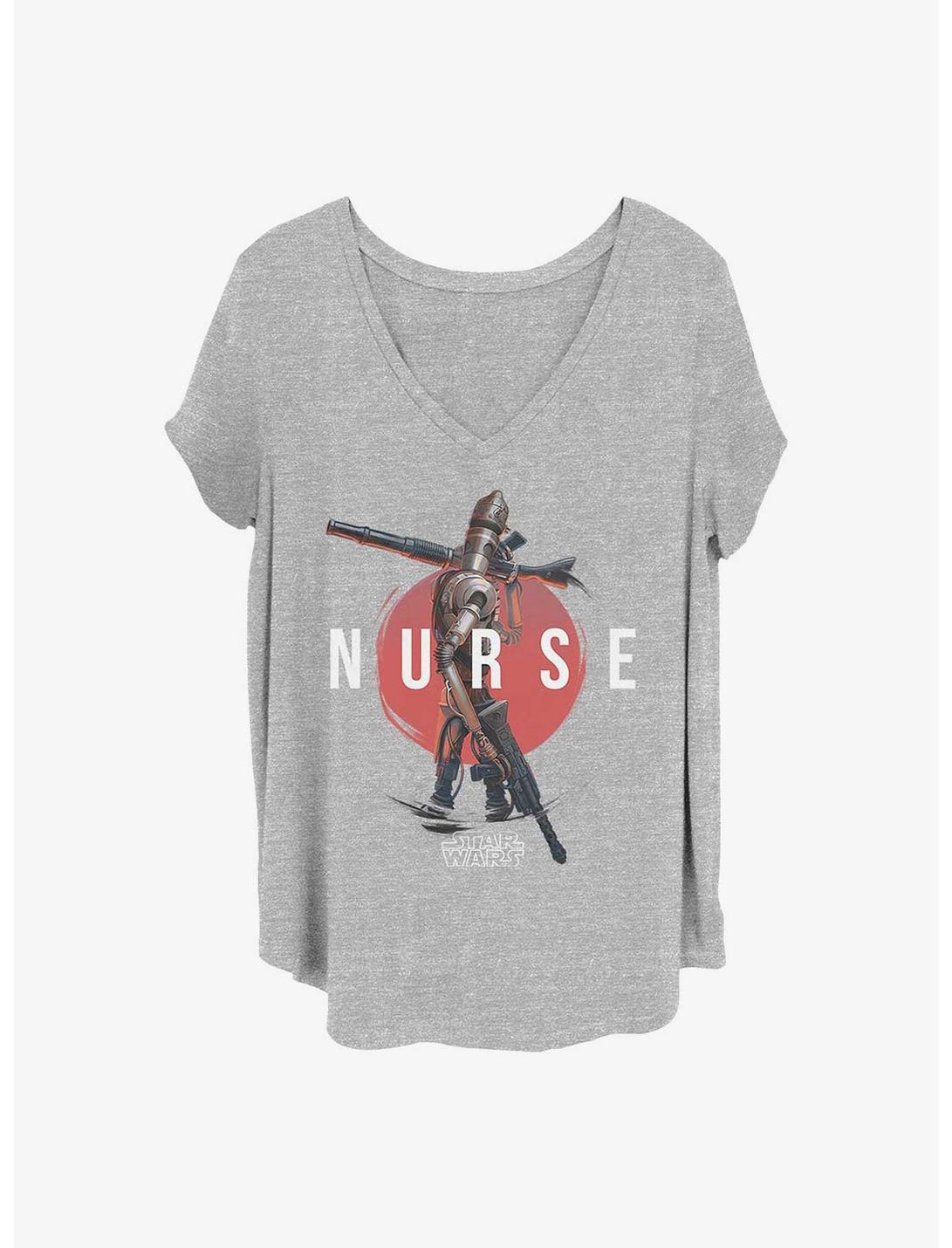 T-shirt fille droïde Nanny The Mandalorian Star Wars grandes tailles