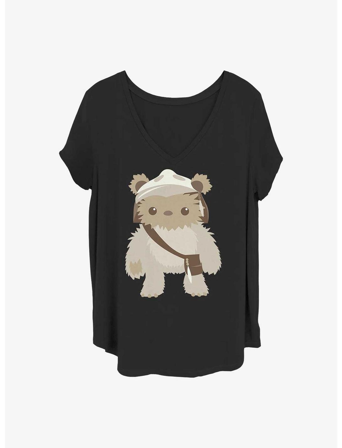 Star Wars Ewok Cutie Girls T-Shirt Plus Size