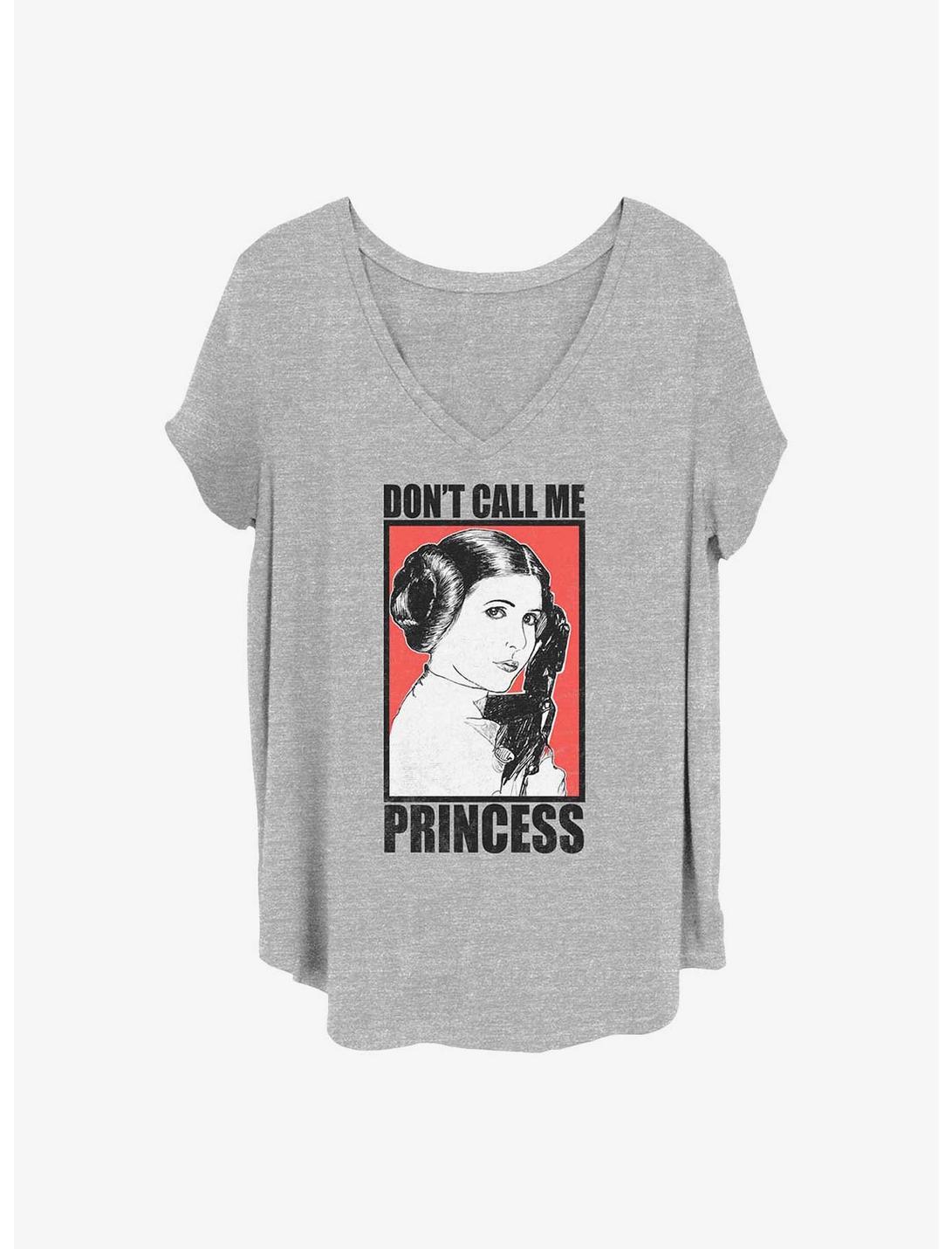 Star Wars No Princess Girls T-Shirt Plus Size