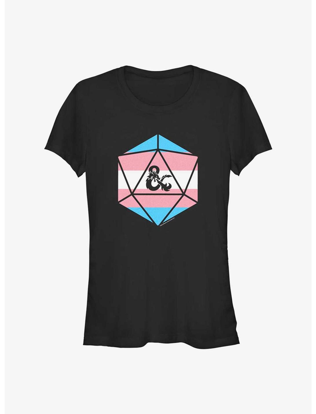Dungeons & Dragons Transgender Pride Dice Pride T-Shirt