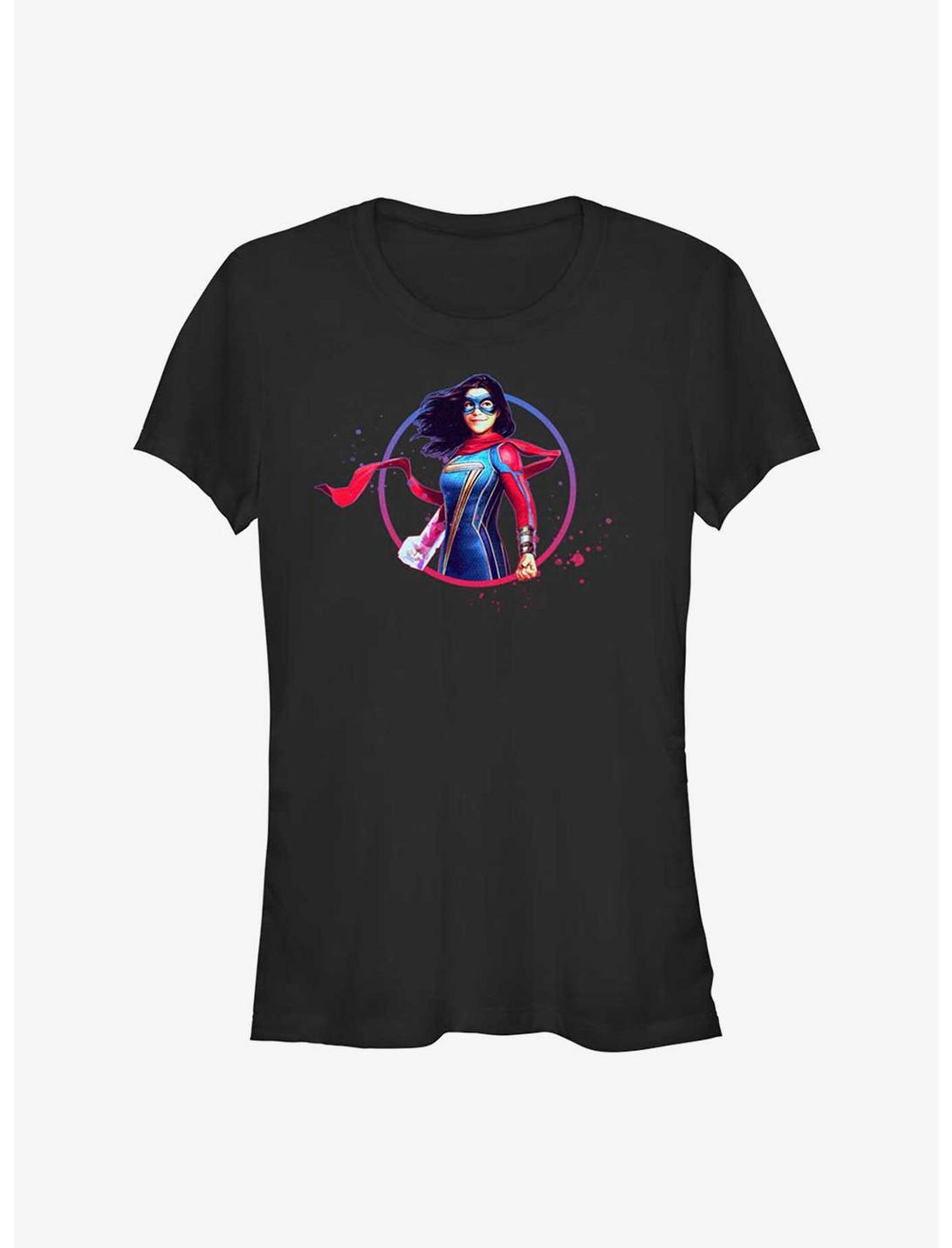 Marvel Ms. Marvel Hero Shot Girls T-Shirt