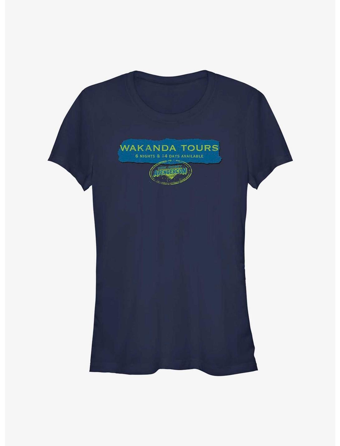 Marvel Ms. Marvel Avengerscon Wakanda Tours Girls T-Shirt