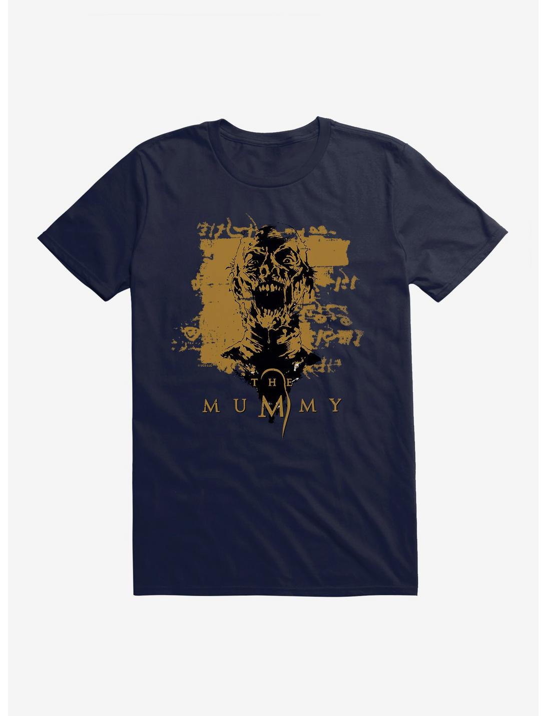 The Mummy Distressed Hieroglyphics T-Shirt