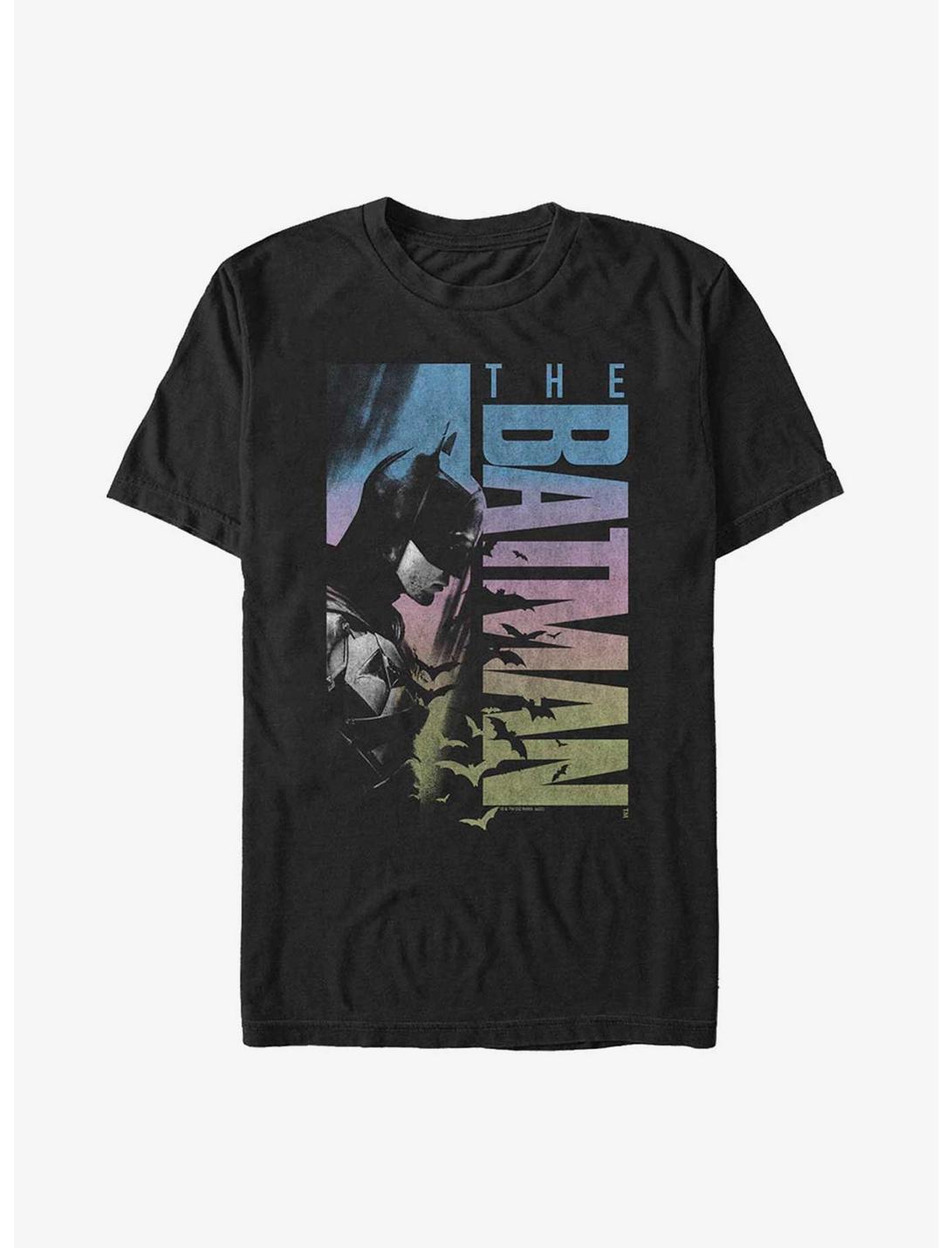 DC Comics The Batman Rainbow Poster T-Shirt