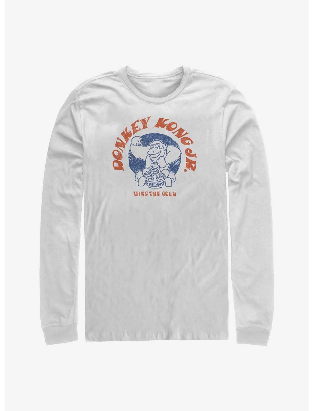 Nintendo Donkey Kong Jr Wins The Gold Long-Sleeve T-Shirt