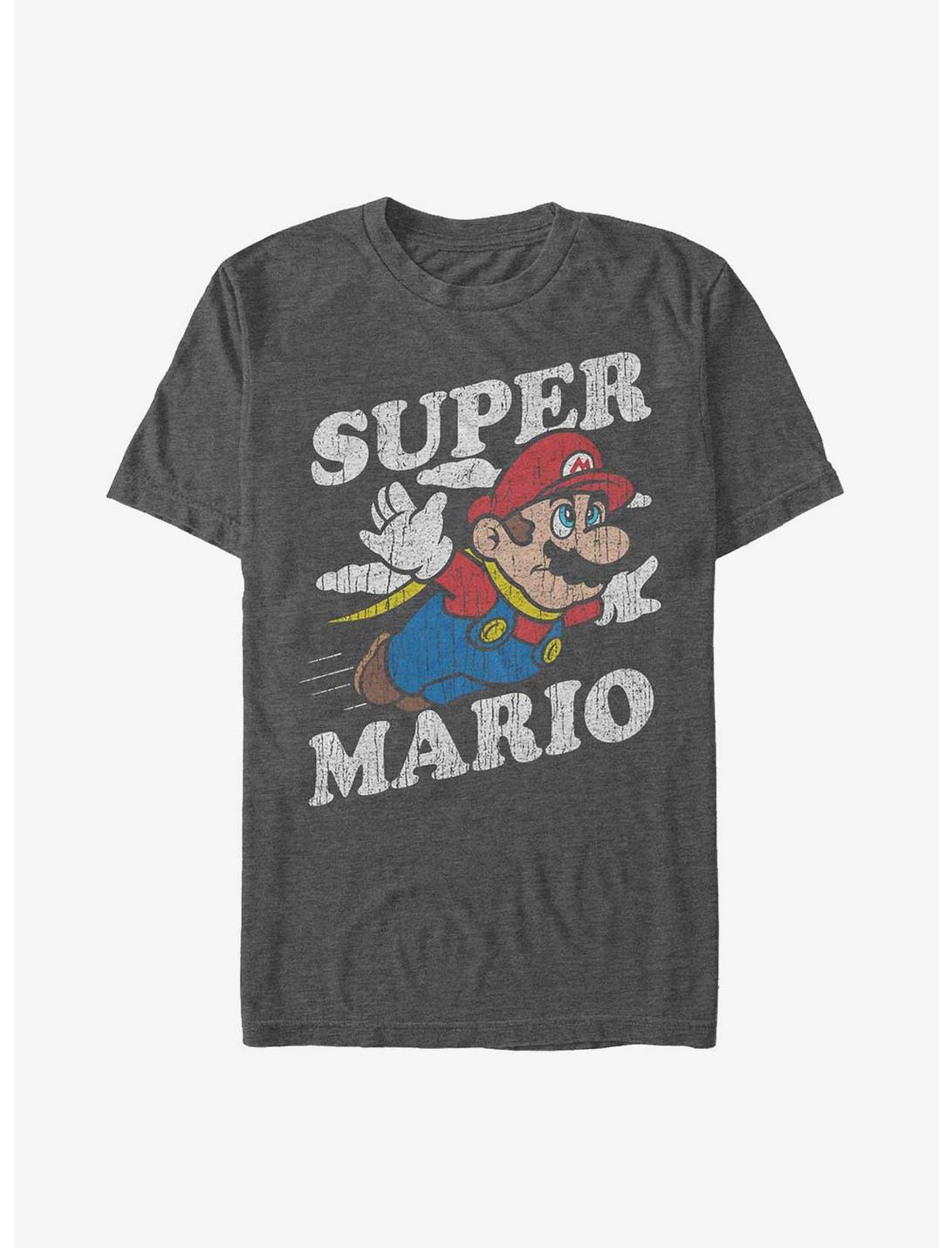 T-shirt Mario en plein vol Nintendo
