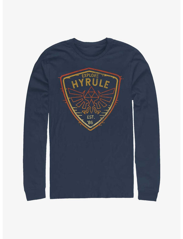 Nintendo Zelda Explore Camp Hyrule Long-Sleeve T-Shirt