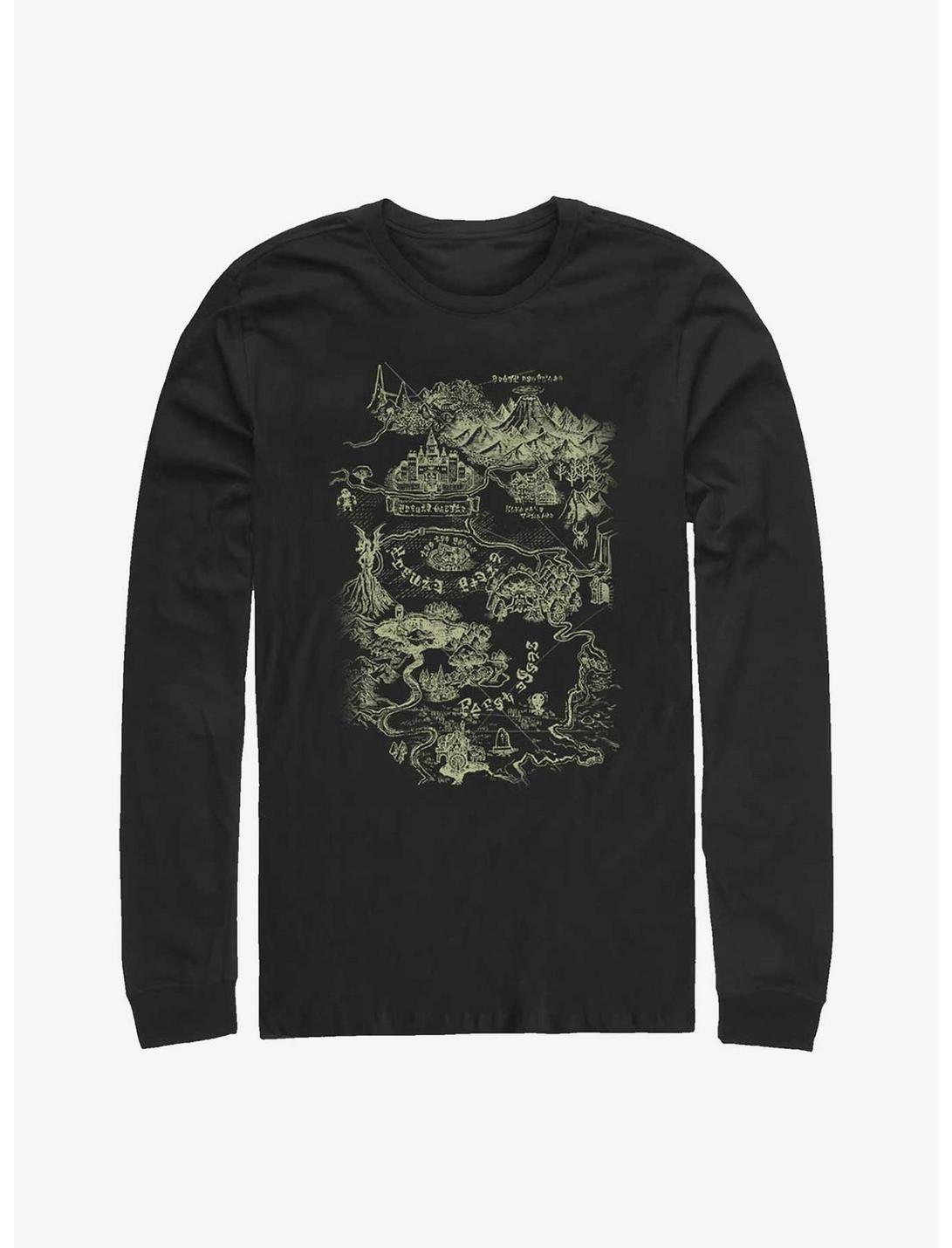 Nintendo Zelda The Hyrule Map Long-Sleeve T-Shirt
