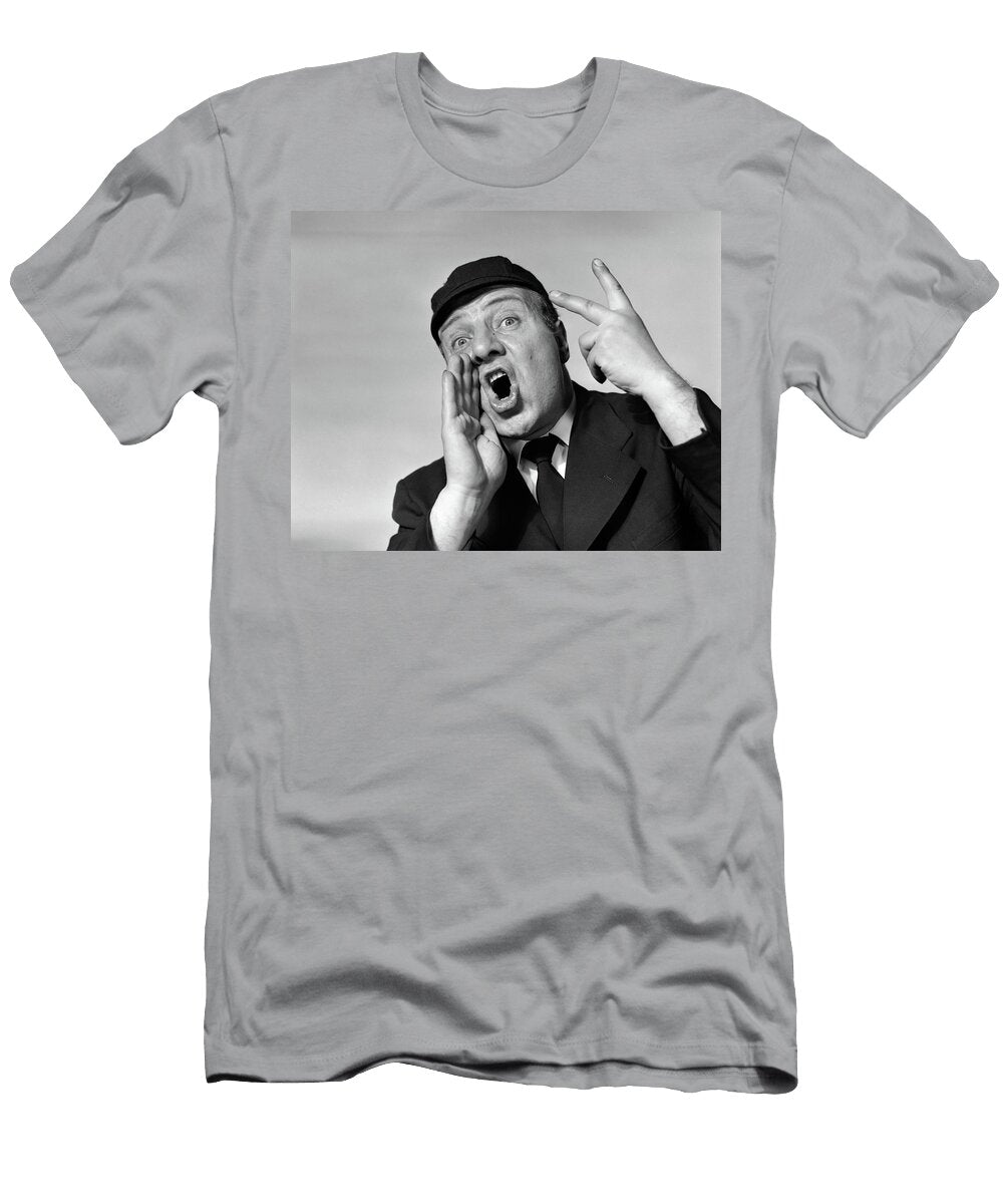 1950s Baseball Umpire Calling a Ball or Vintage Images T-Shirt