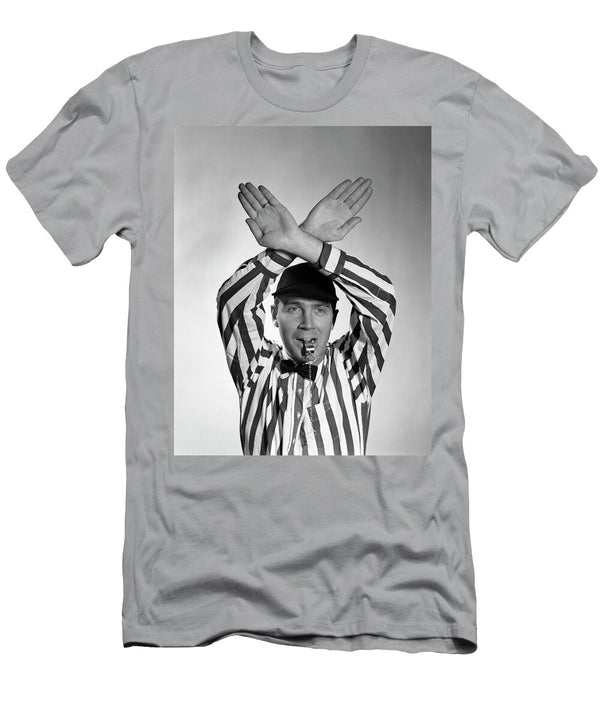 1950s Football Referee Looking Vintage Images T-Shirt