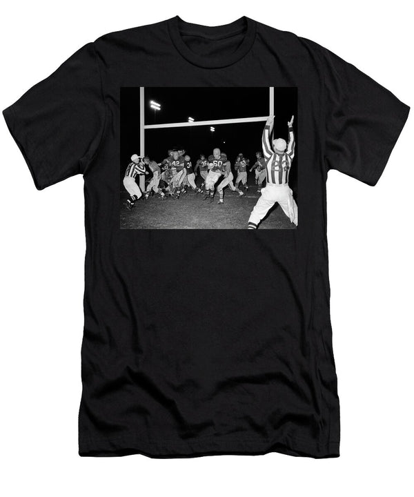 1950s Night 9161950 First NFL Football Vintage Images T-Shirt