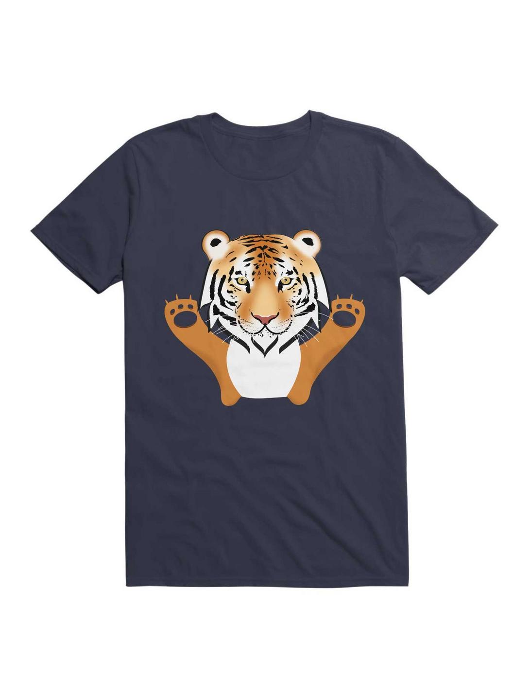 Kawaii My Cute Tiger Face T-Shirt
