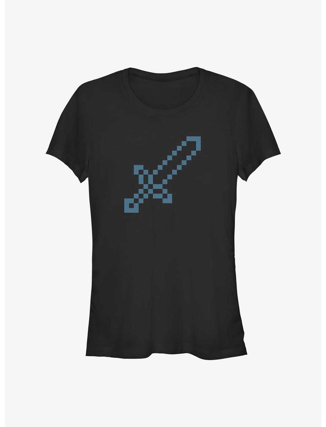 Minecraft Sword Icon Girls T-Shirt