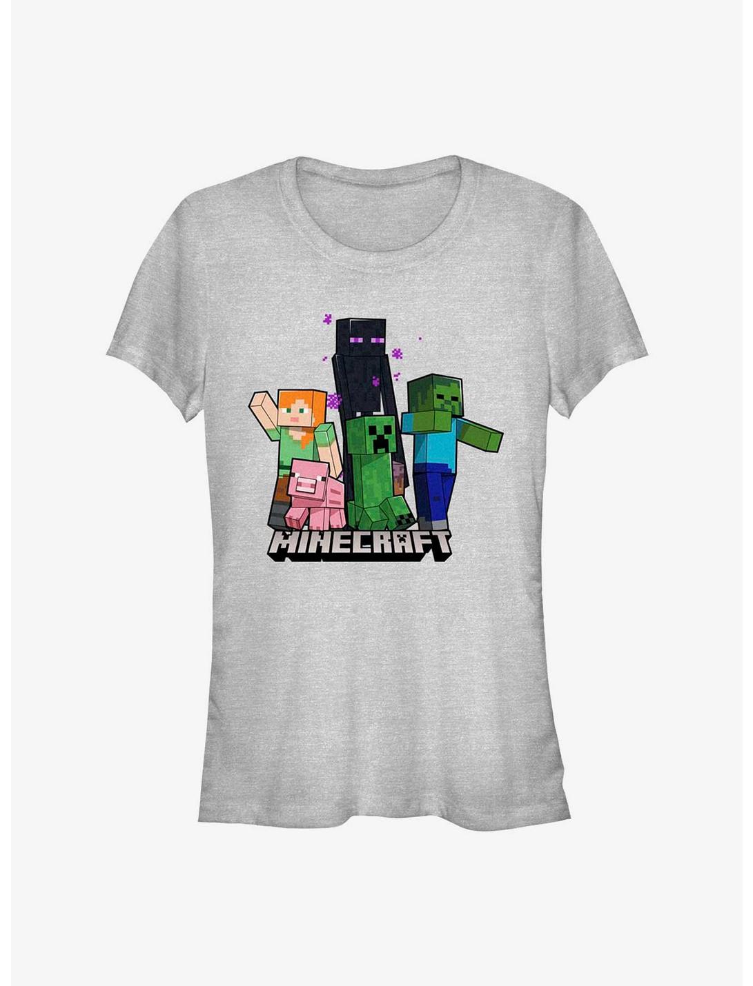 T-shirt Filles Minecraft Mob Crew