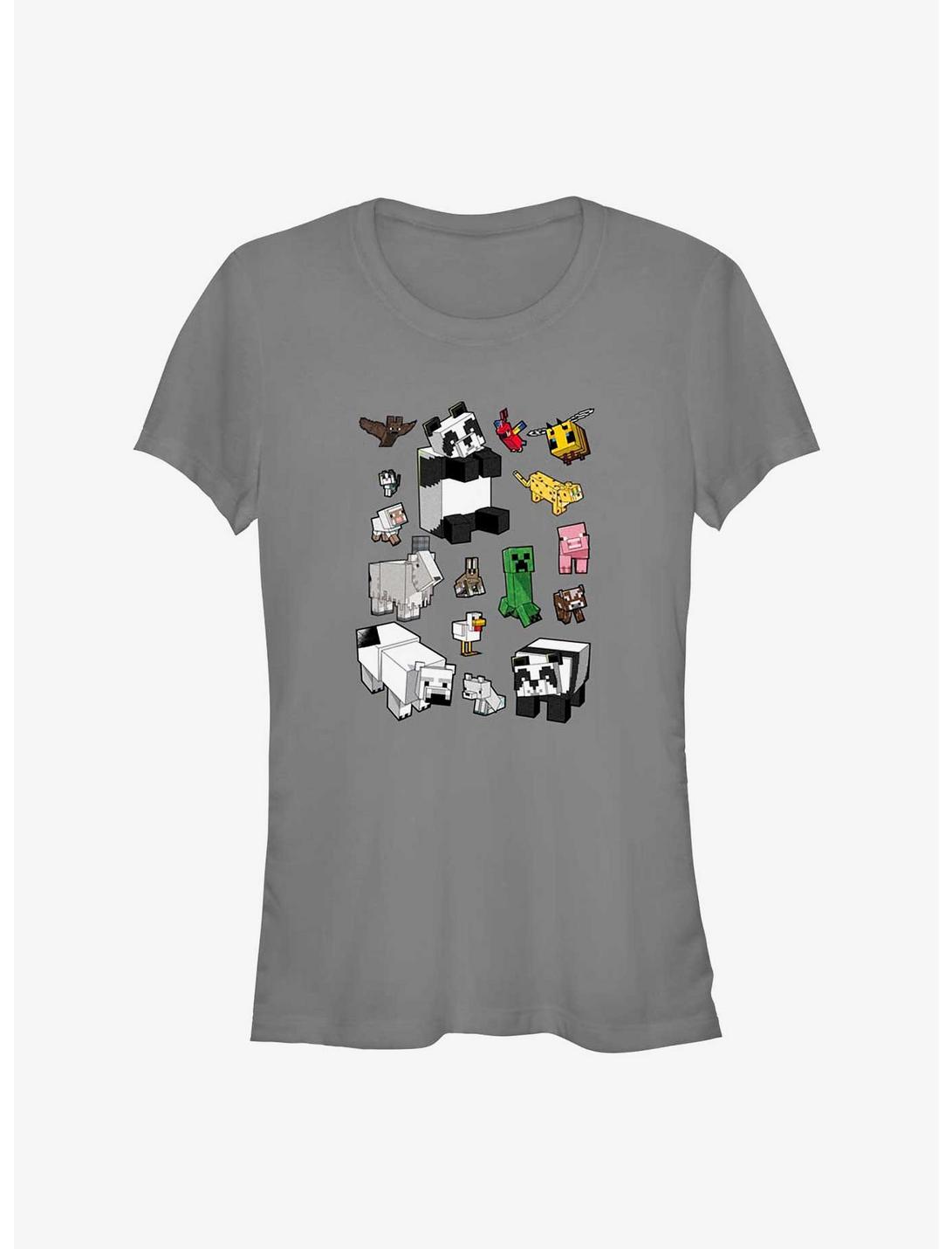 Minecraft Overworld Mobs Girls T-Shirt