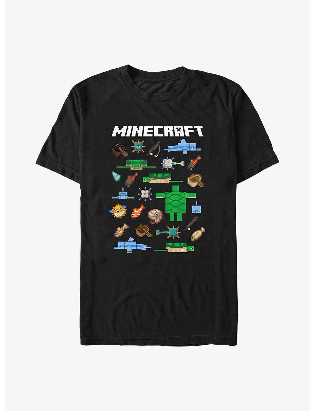 Minecraft Aquatic Mobs T-Shirt