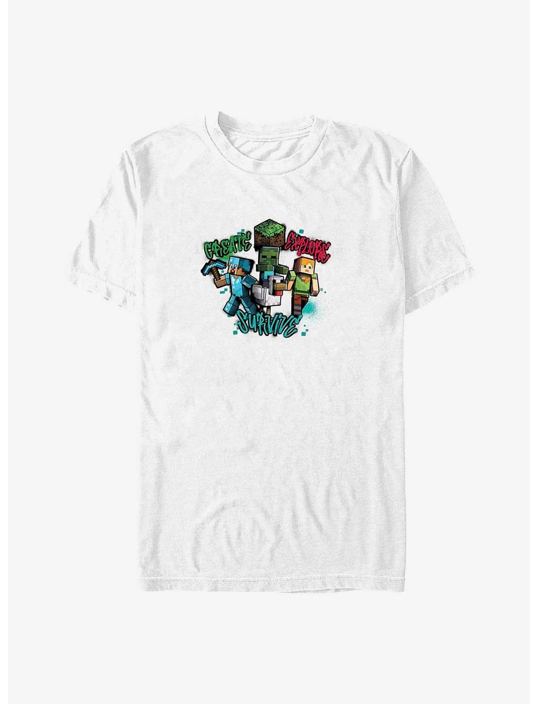 Minecraft Create Survive Explore T-Shirt