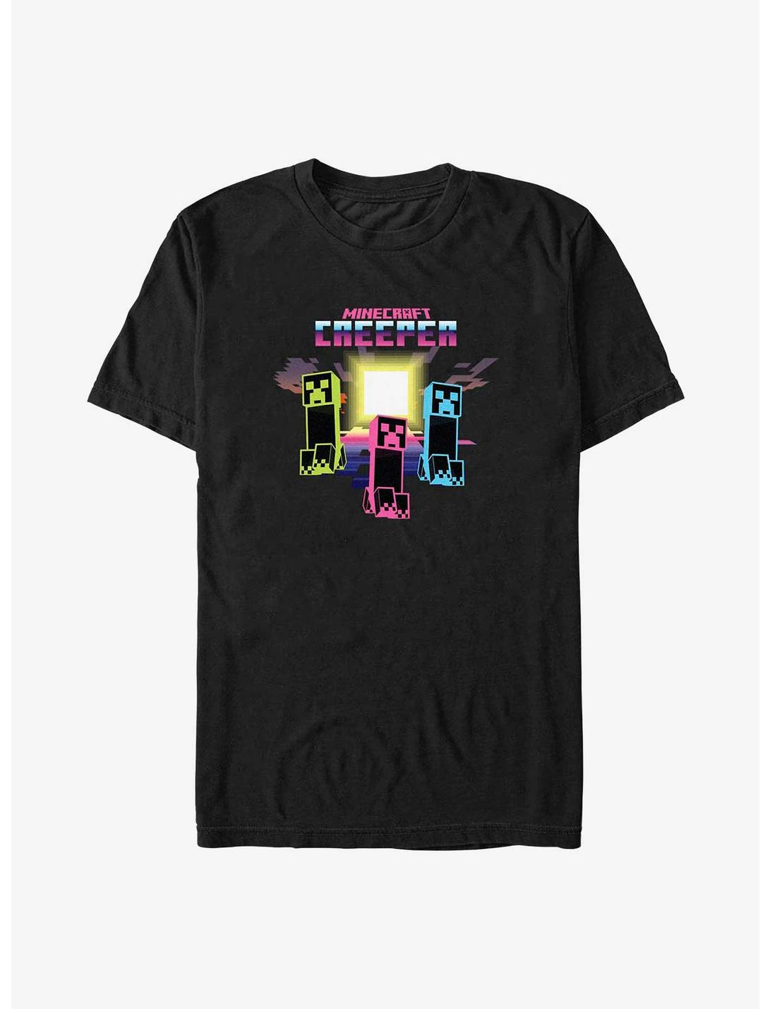 Minecraft Neon Creepers Ascended T-Shirt