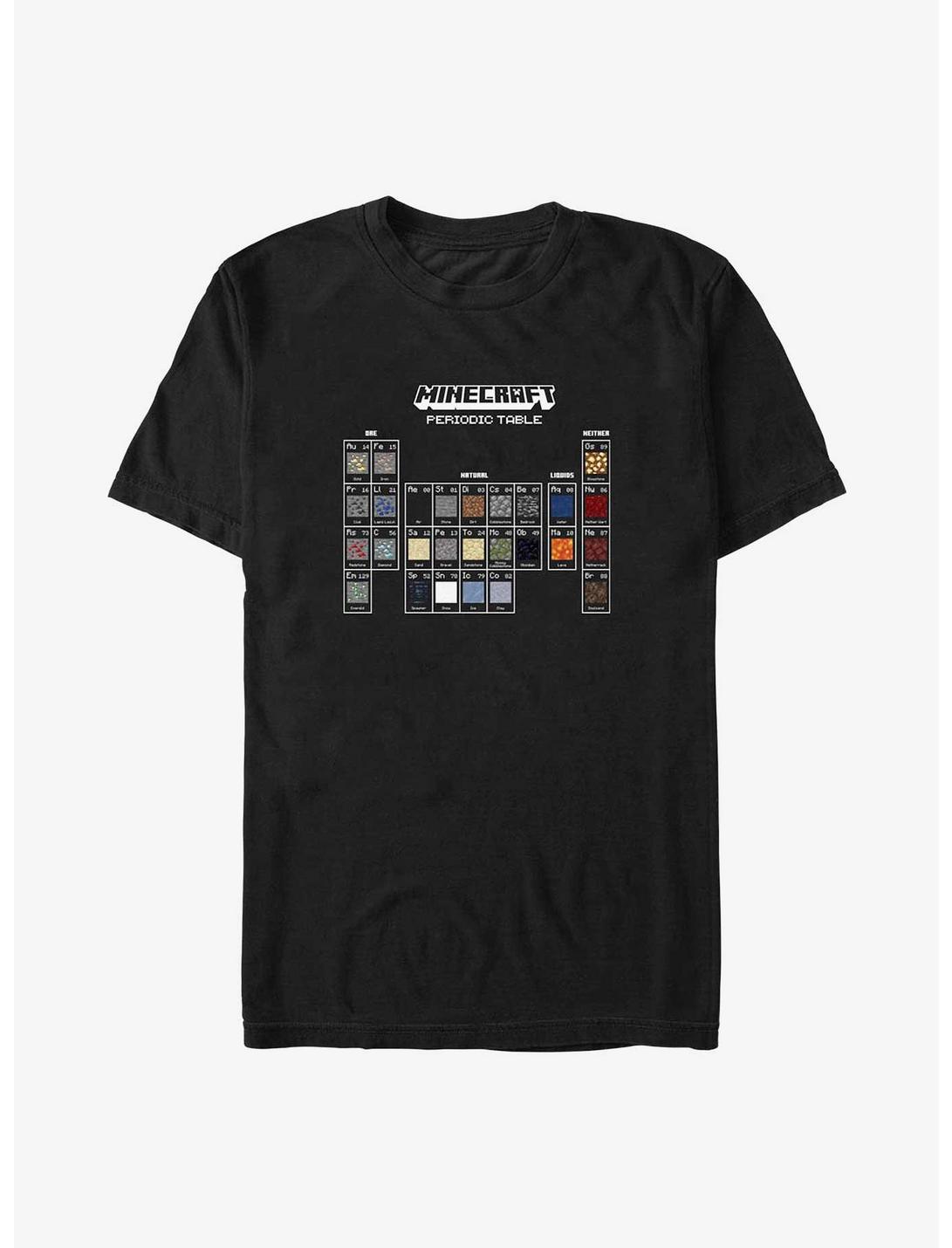 Minecraft Periodic Elements T-Shirt