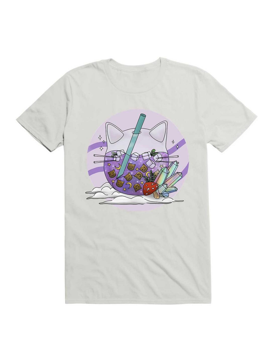 Kawaii Magical Cat Boba T-Shirt