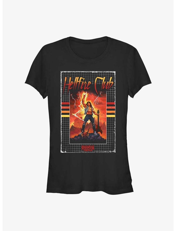 Stranger Things Eddie Munson Hellfire Club Girls T-Shirt