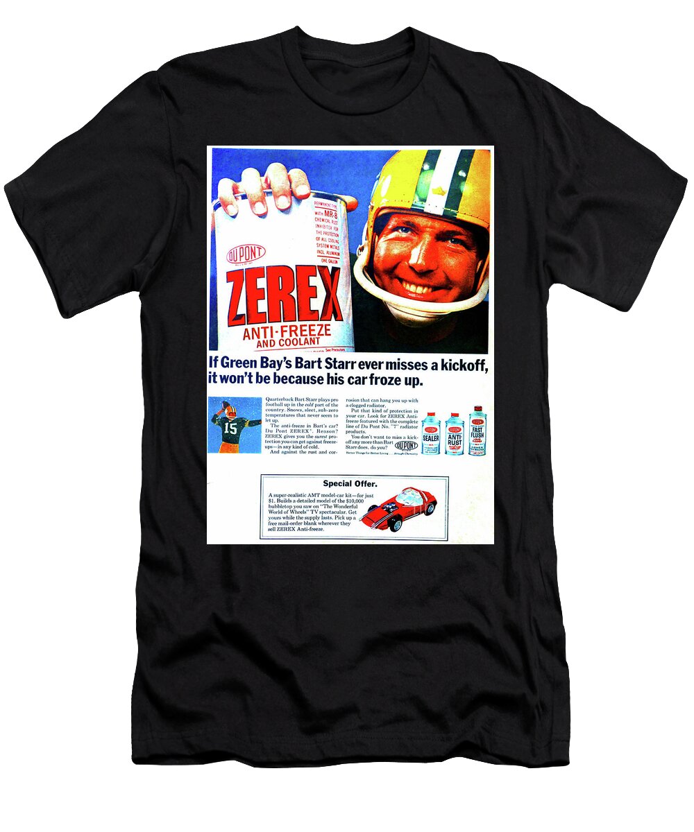 1960s Bart Star Zerex Add David Lee Thompson T-Shirt