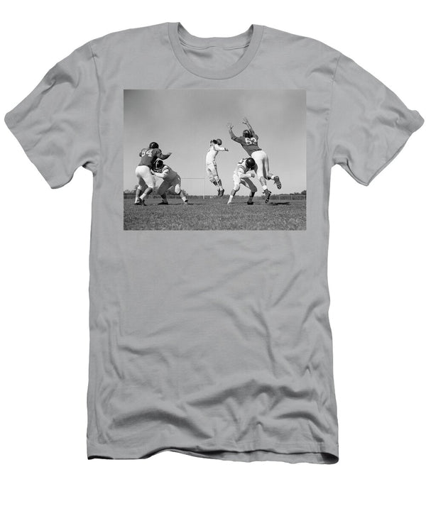 1960s Five Men Playing Football Two Vintage Images T-Shirt