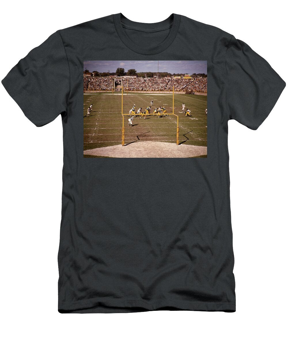 1960s Packer Vs Bear Football Game Vintage Images T-Shirt