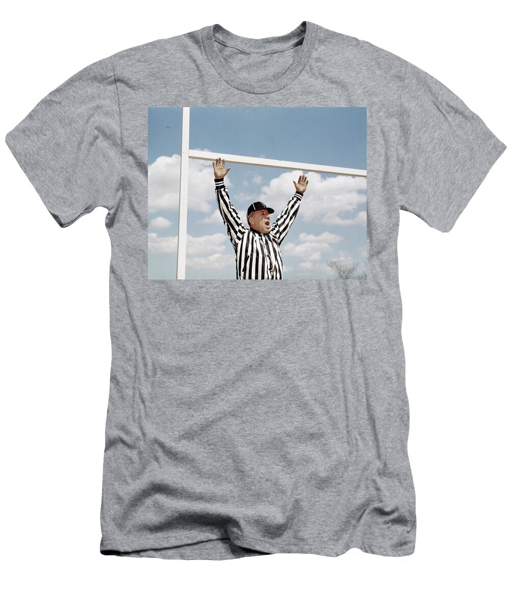 1960s Referee At American Football Game Vintage Images T-Shirt