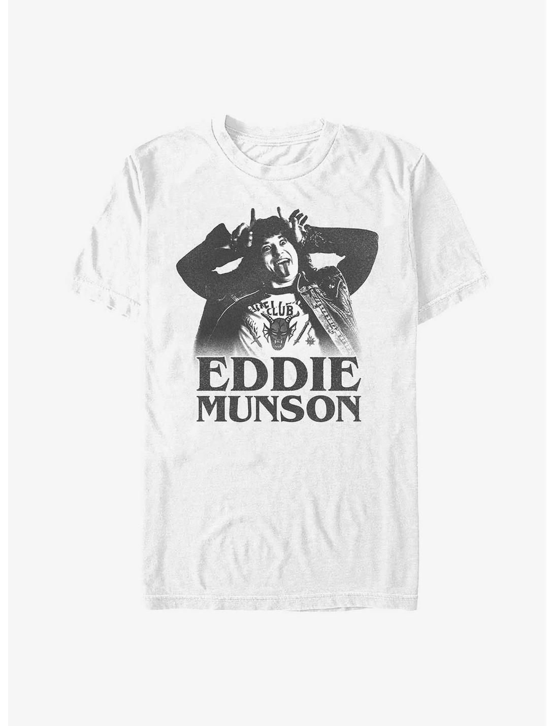 Stranger Things Eddie Munson Horns T-Shirt