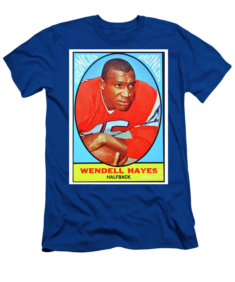 1967 Topps Wendall Hayes Fb Card David Lee Thompson T-Shirt