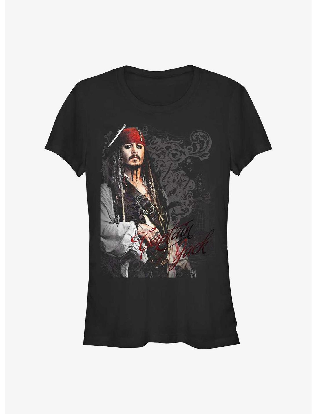 Disney Pirates of the Caribbean Captain Jack Girls T-Shirt