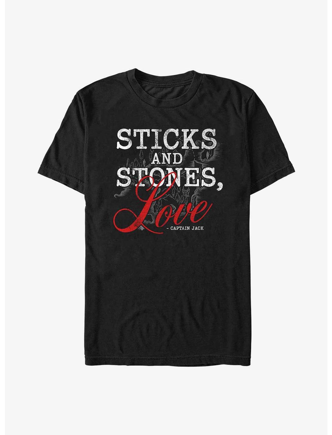 T-shirt Disney Pirates des Caraïbes « Sticks and Stones Love »